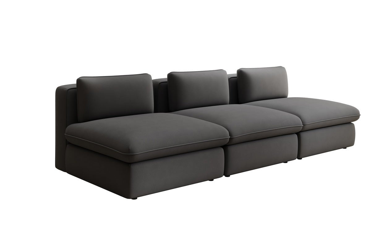Designbank Cuddle 3-zits in Stof