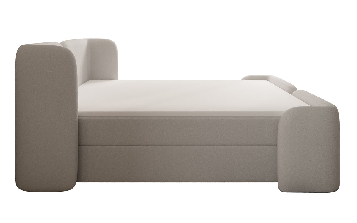 Boxspringbed Riva Bouclé met opbergruimte