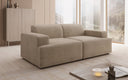 Designer 2-zits bank Monza in Fluweel