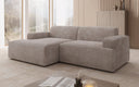 Designer hoekbank Monza in Ribstof