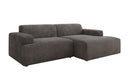 Designer hoekbank Monza in Ribstof
