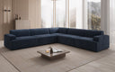 Designer-hoekbank Monza woonlandschap XXL in Fluweel