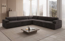 Designer-hoekbank Monza woonlandschap XXL in Fluweel