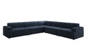 Designer-hoekbank Monza woonlandschap XXL in Fluweel