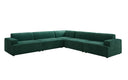 Designer-hoekbank Monza woonlandschap XXL in Fluweel