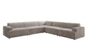 Designer-hoekbank Monza woonlandschap XXL in Fluweel