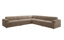 Designer-hoekbank Monza woonlandschap XXL in Fluweel
