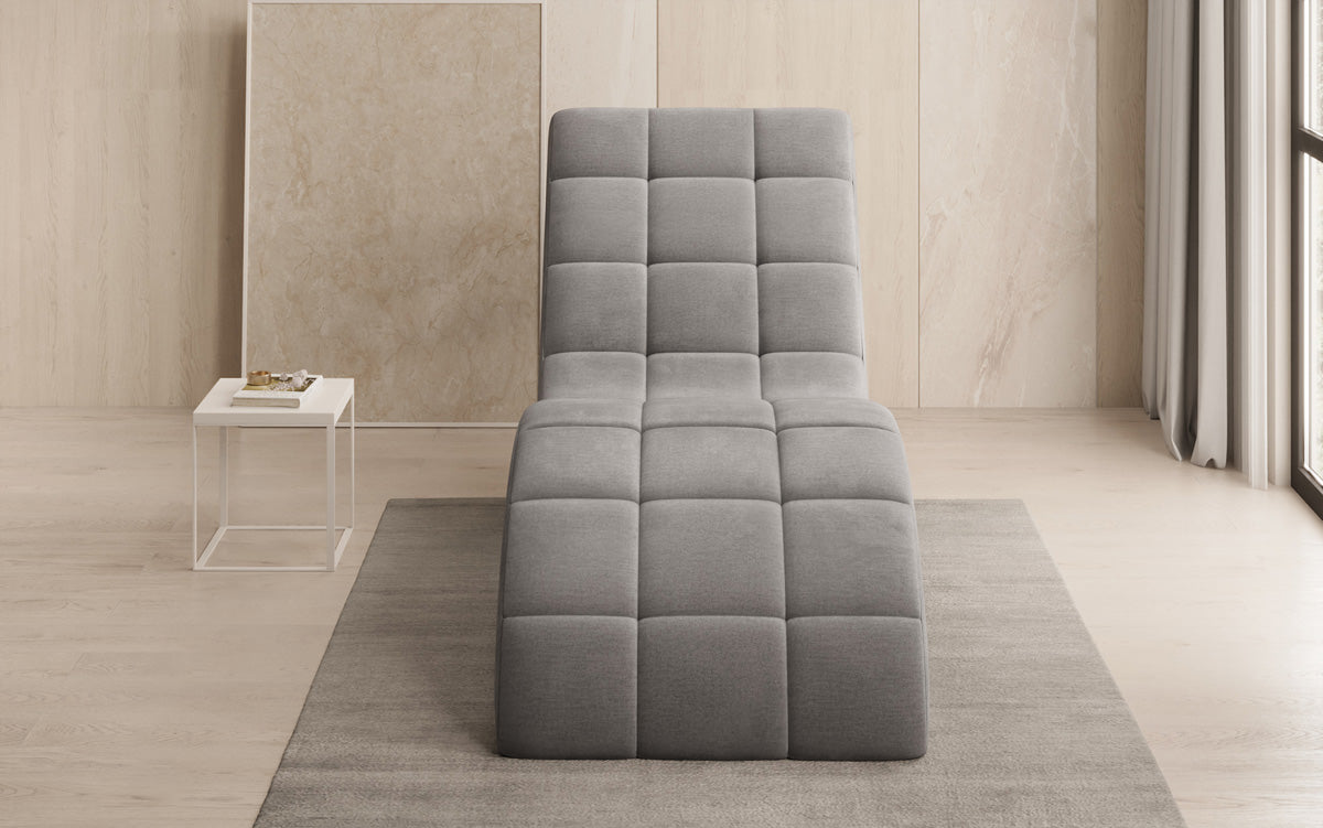 Designer Relax-ligstoel Nela in Fluweel