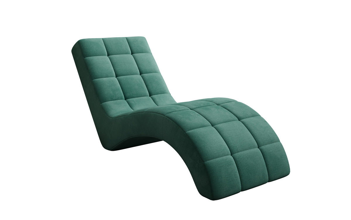 Designer Relax-ligstoel Nela in Fluweel