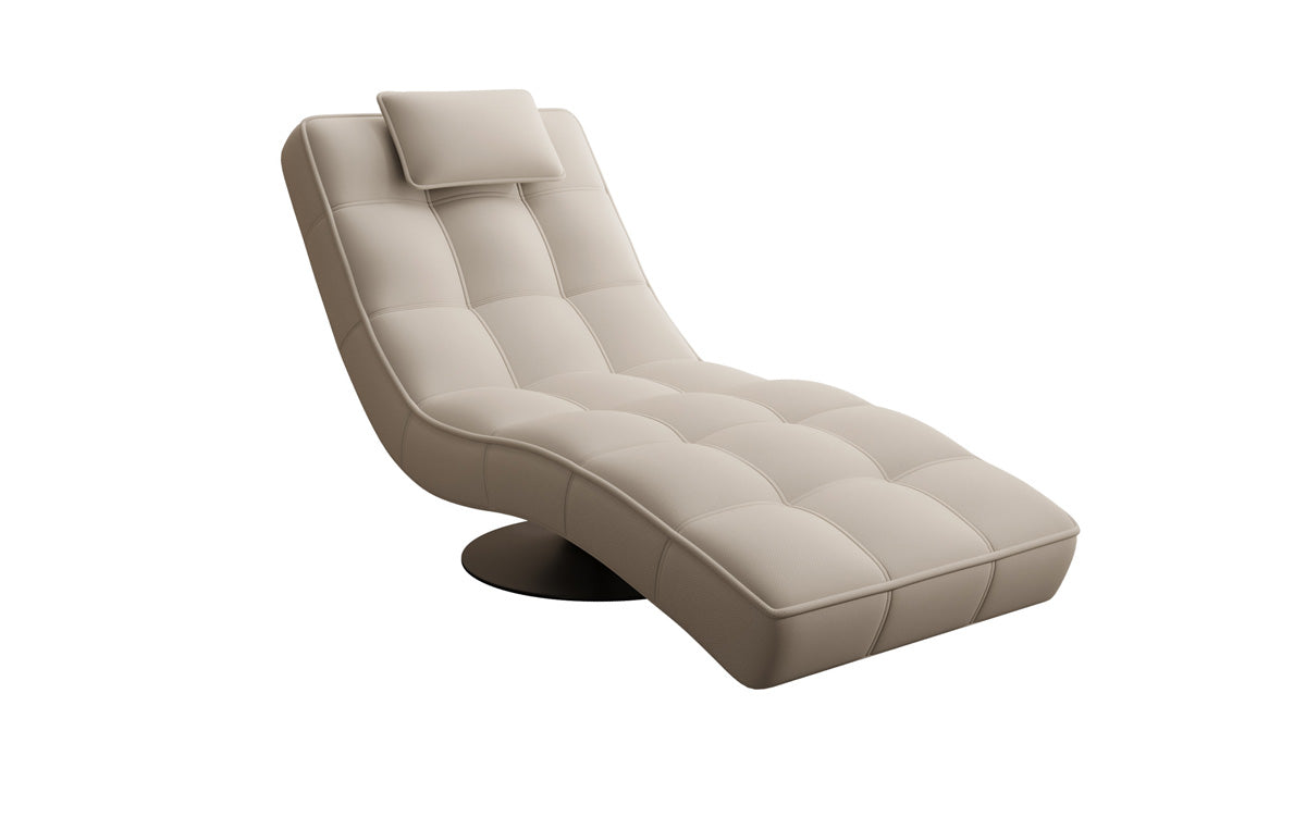 Designer Relax-ligstoel Livara Stof met draaifunctie