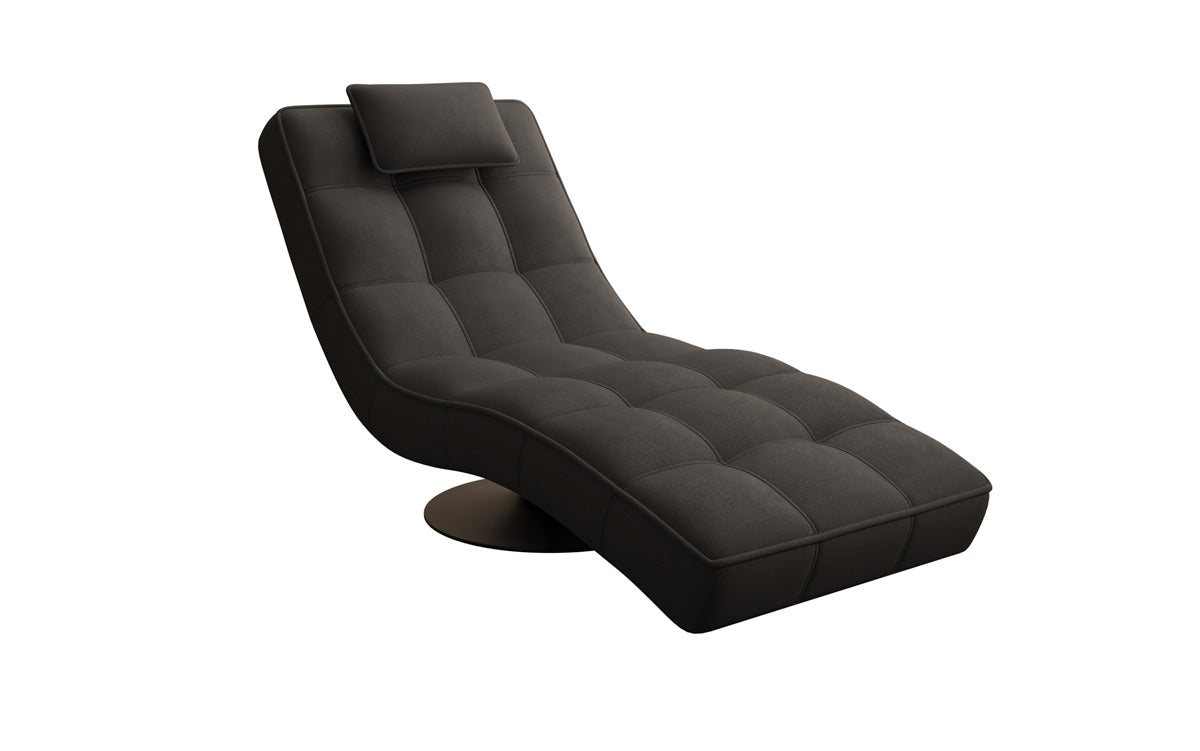 Designer Relax-ligstoel Livara Stof met draaifunctie