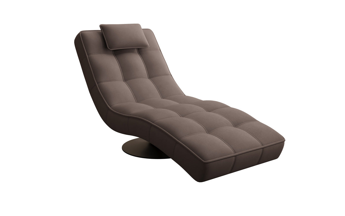 Designer Relax-ligstoel Livara Stof met draaifunctie