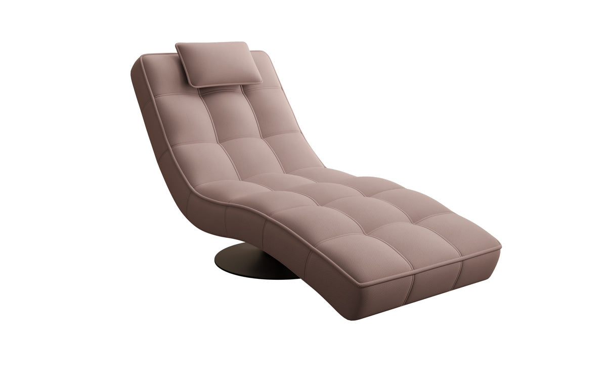 Designer Relax-ligstoel Livara Stof met draaifunctie