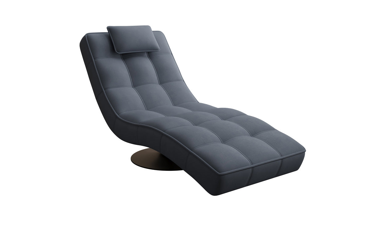 Designer Relax-ligstoel Livara Stof met draaifunctie