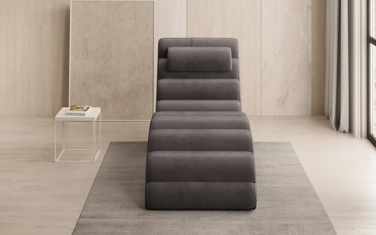Designer Relax-ligstoel Malina in Fluweel