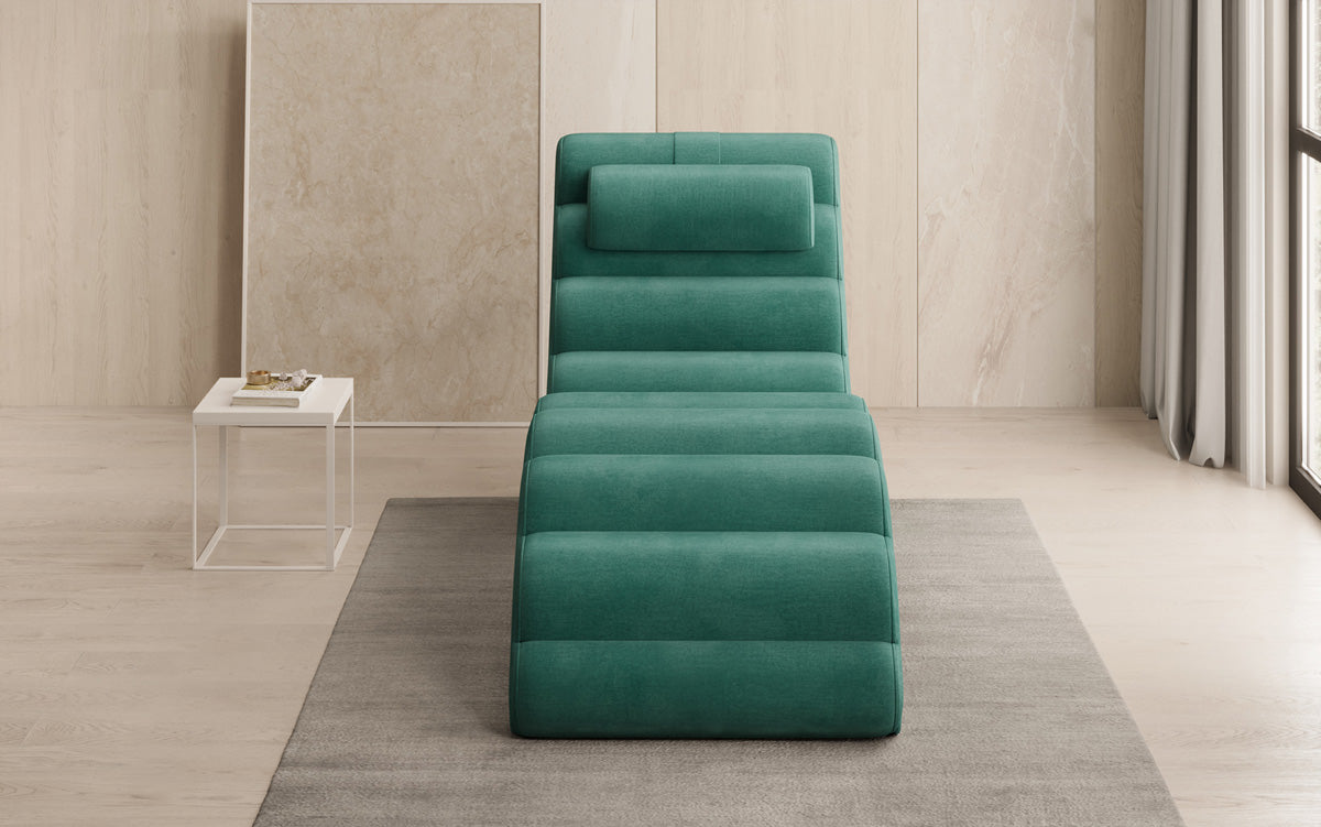 Designer Relax-ligstoel Malina in Fluweel