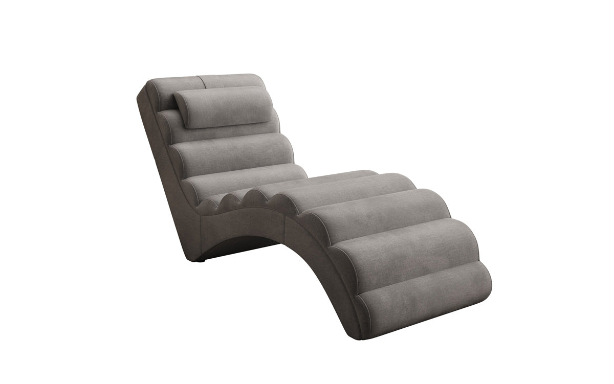 Designer Relax-ligstoel Malina in Fluweel