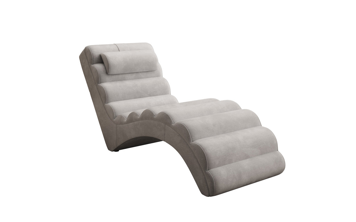 Designer Relax-ligstoel Malina in Fluweel