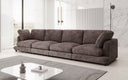 Designer 4-zitsbank Thalessa in Ribstof