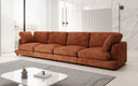 Designer 4-zitsbank Thalessa in Ribstof