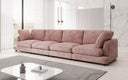Designer 4-zitsbank Thalessa in Ribstof