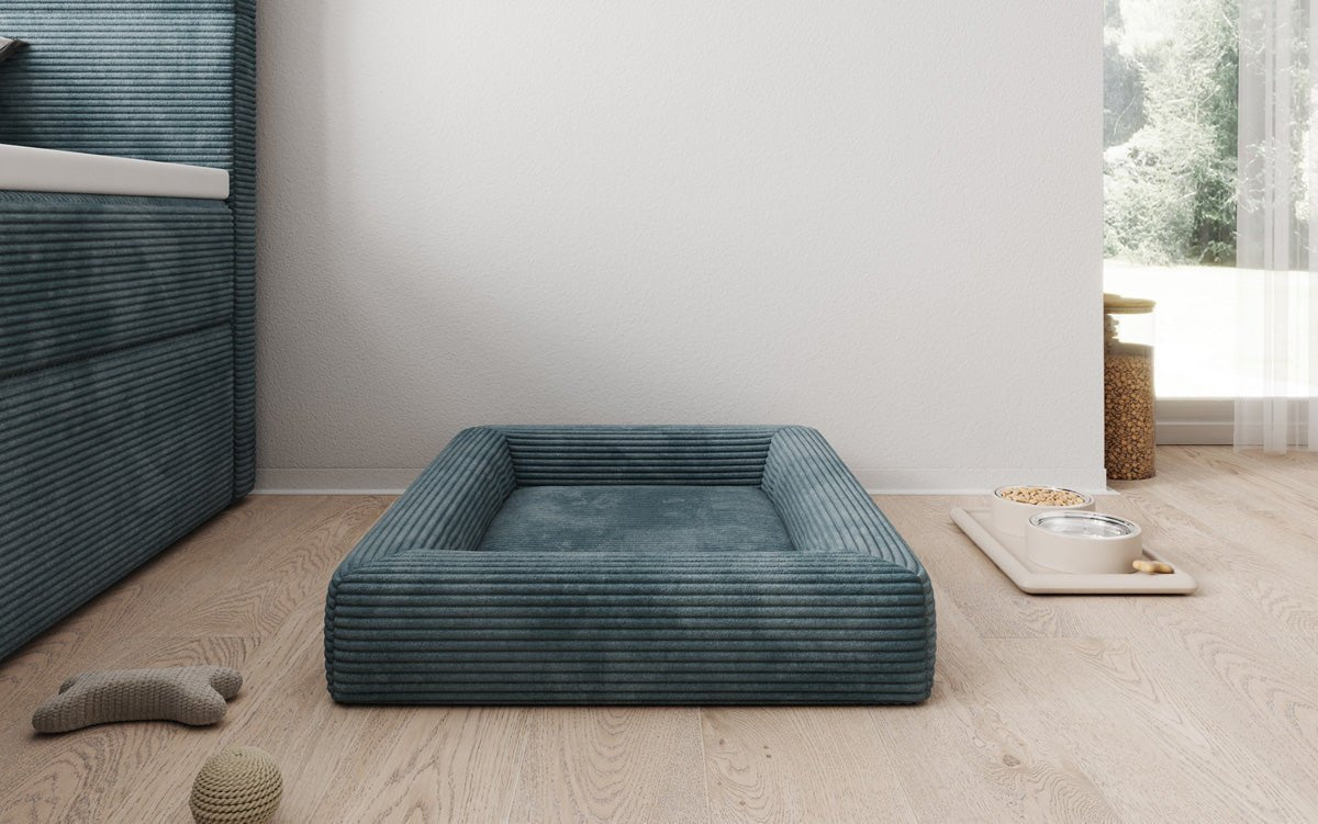 Hondenbed Cordino 80 × 60 cm in Ribstof