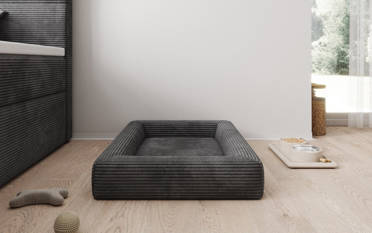 Hondenbed Cordino 80 × 60 cm in Ribstof