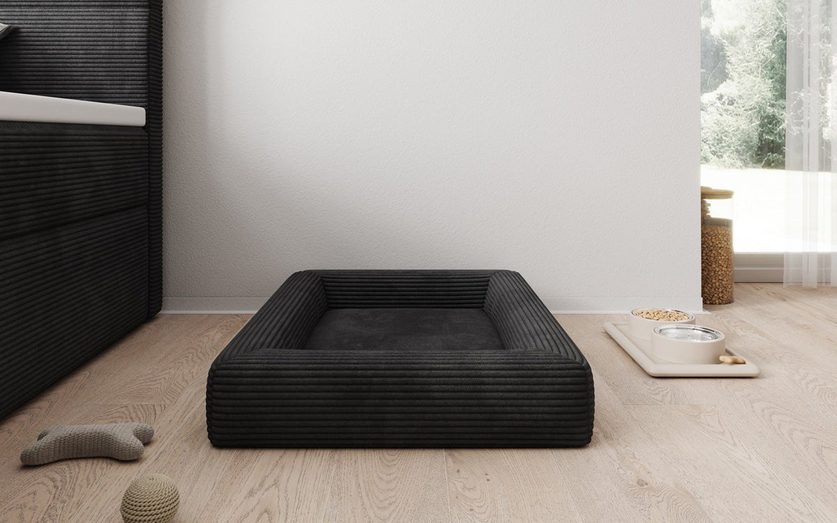 Hondenbed Cordino 80 × 60 cm in Ribstof