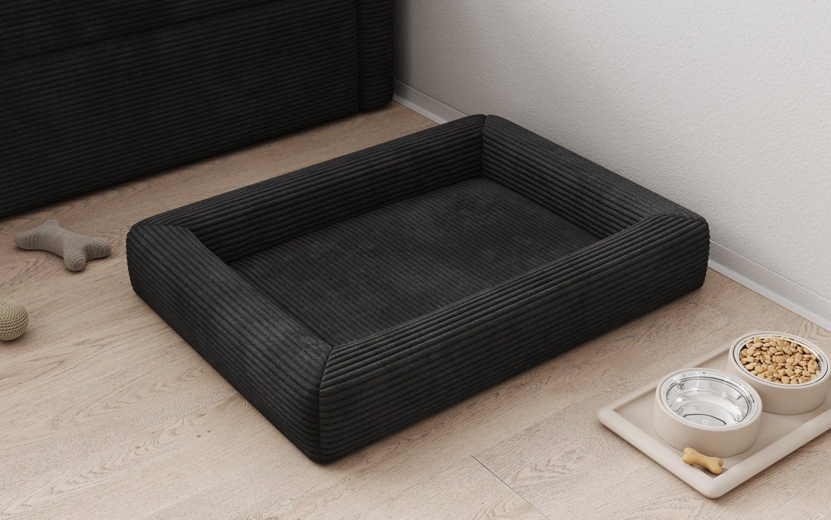 Hondenbed Cordino 80 × 60 cm in Ribstof