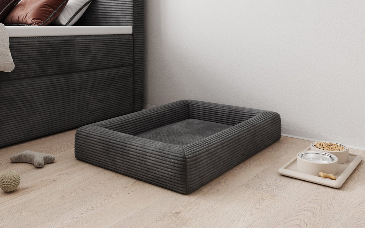 Hondenbed Cordino 80 × 60 cm in Ribstof
