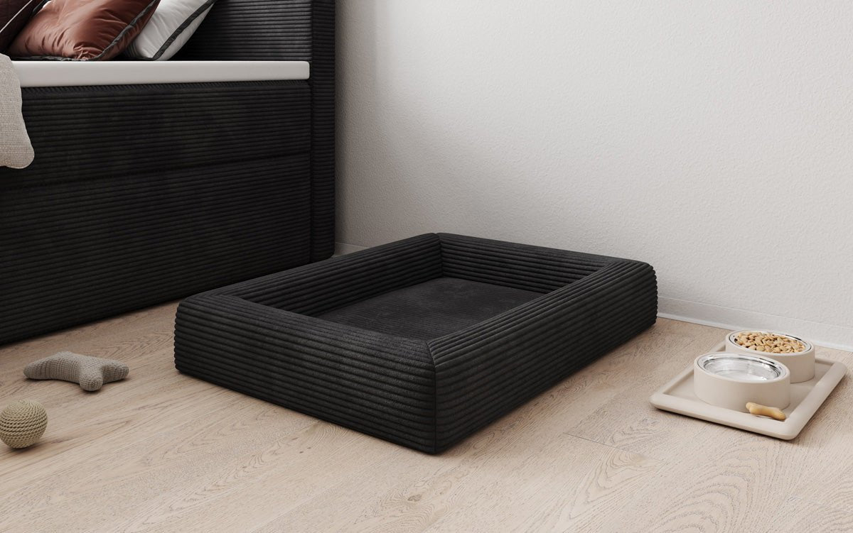 Hondenbed Cordino 80 × 60 cm in Ribstof
