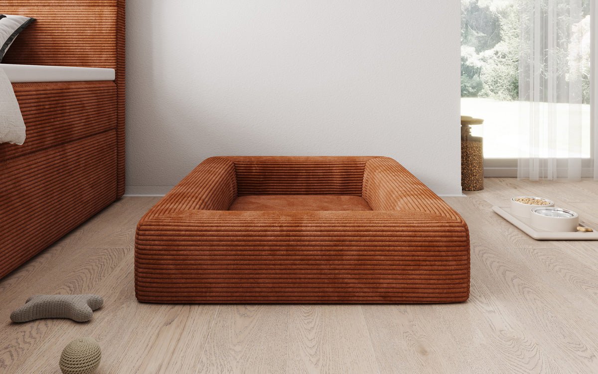 Hondenbed Cordino 80 × 100 cm in Ribstof