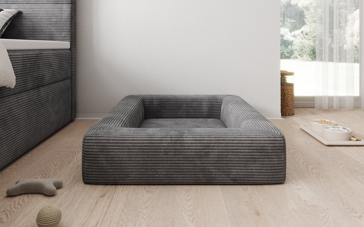 Hondenbed Cordino 80 × 100 cm in Ribstof