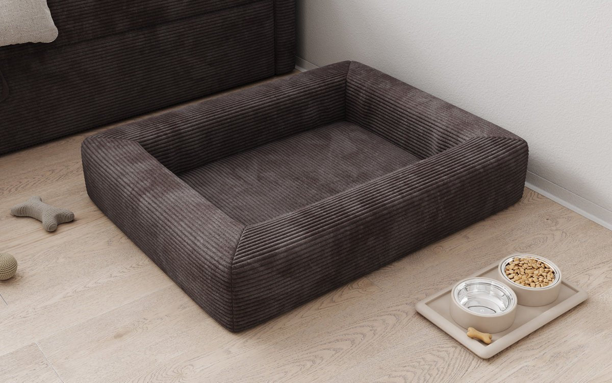 Hondenbed Cordino 80 × 100 cm in Ribstof