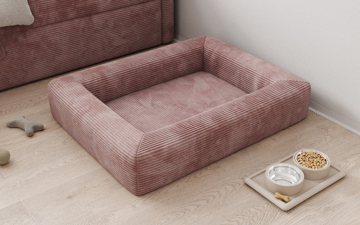 Hondenbed Cordino 80 × 100 cm in Ribstof