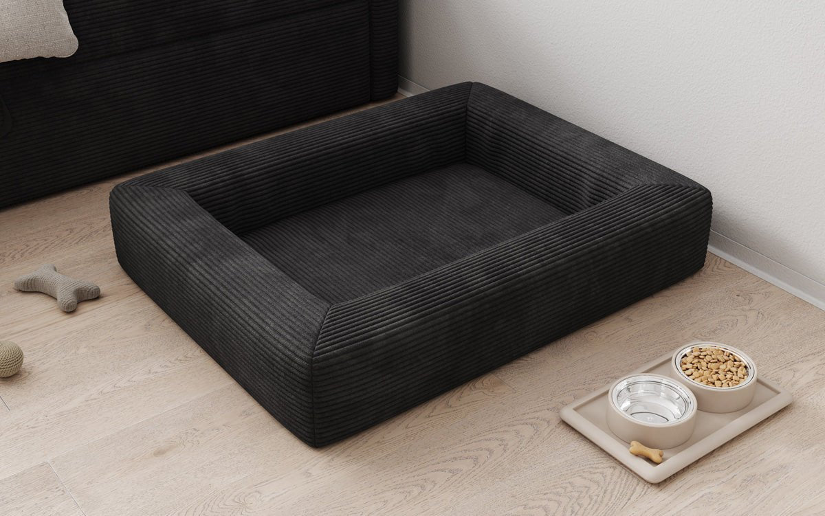 Hondenbed Cordino 80 × 100 cm in Ribstof
