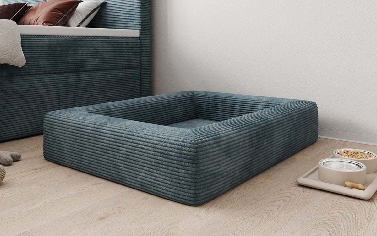 Hondenbed Cordino 80 × 100 cm in Ribstof