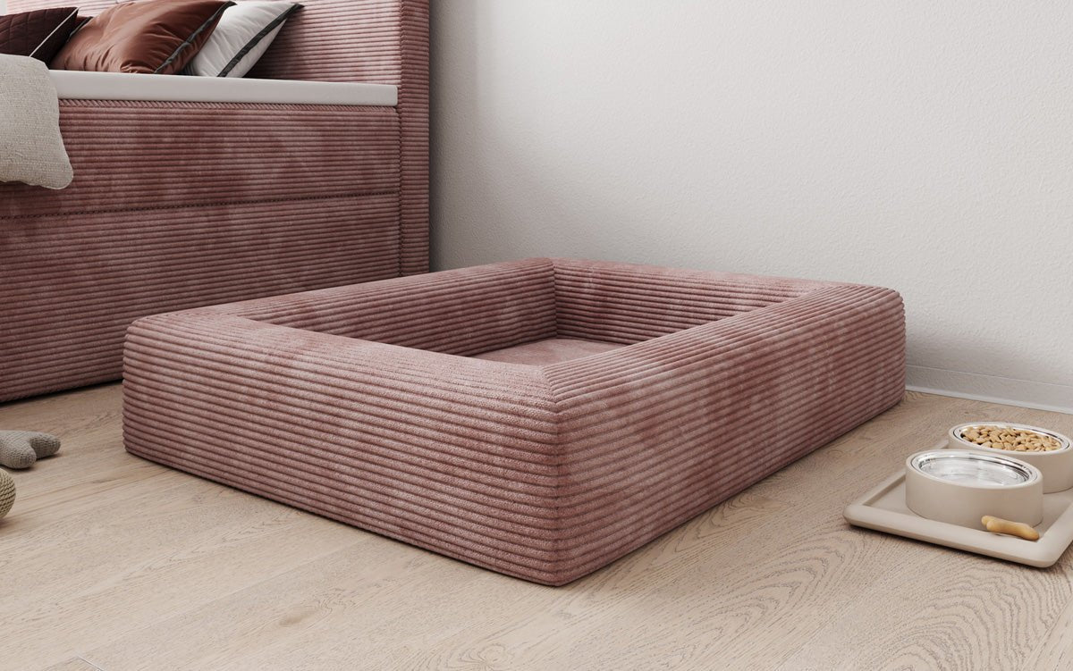 Hondenbed Cordino 80 × 100 cm in Ribstof