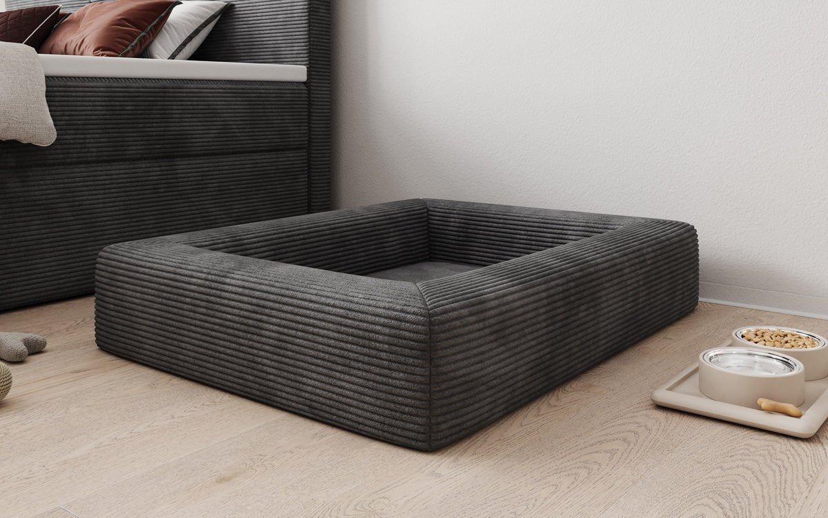 Hondenbed Cordino 80 × 100 cm in Ribstof