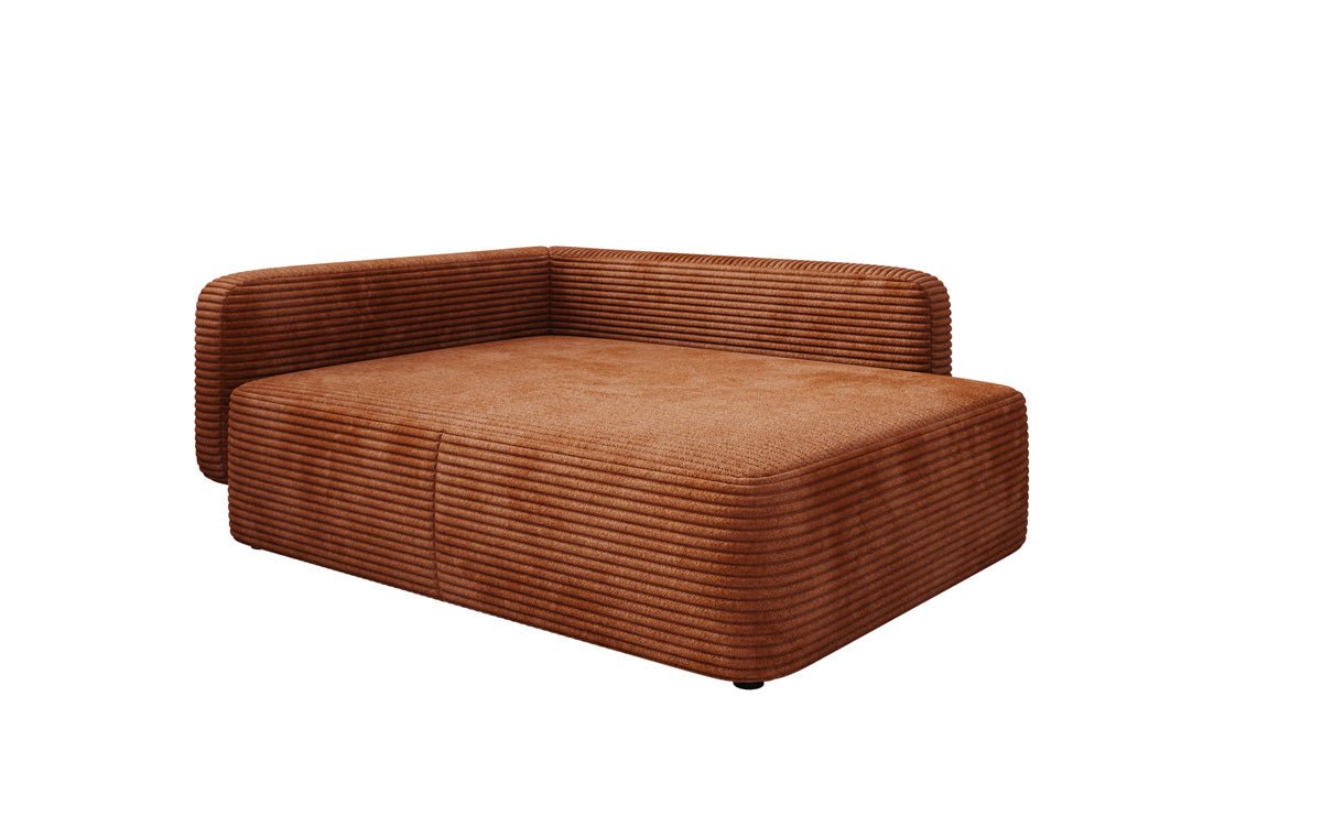 Hondenslaapbank BelloCouch 80 × 60 cm in Ribstof