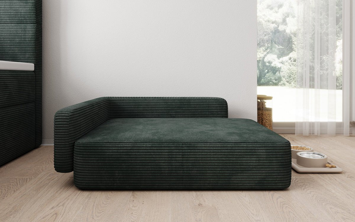 Hondensofa BelloCouch 80 × 100 cm in Ribstof