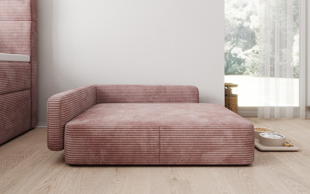 Hondensofa BelloCouch 80 × 100 cm in Ribstof