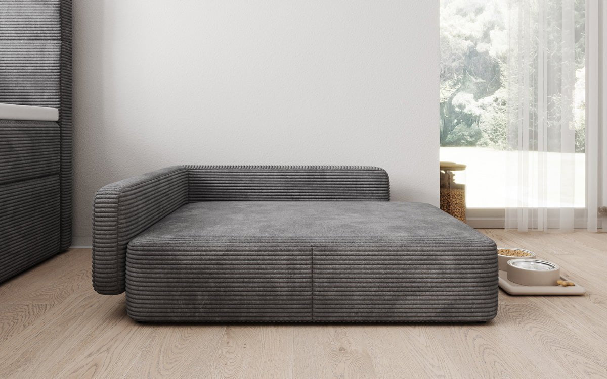 Hondensofa BelloCouch 80 × 100 cm in Ribstof