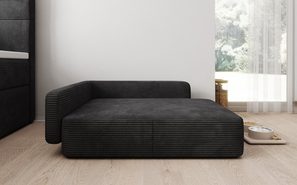 Hondensofa BelloCouch 80 × 100 cm in Ribstof