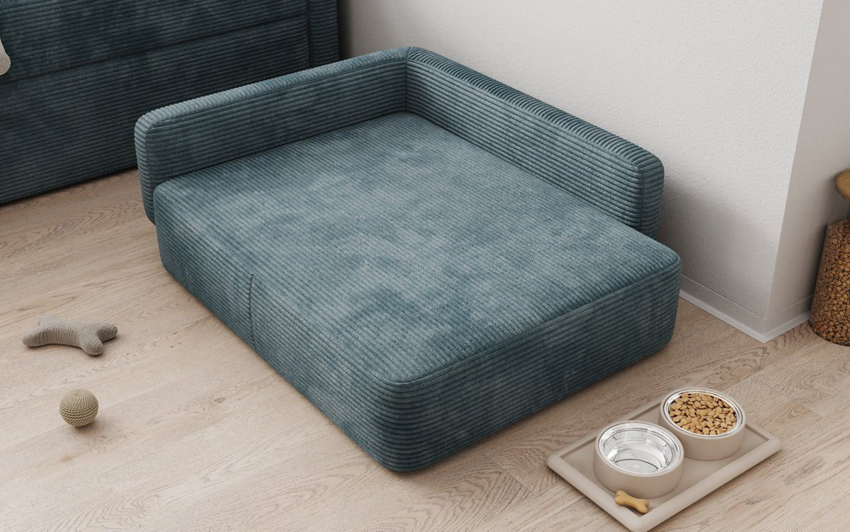 Hondensofa BelloCouch 80 × 100 cm in Ribstof