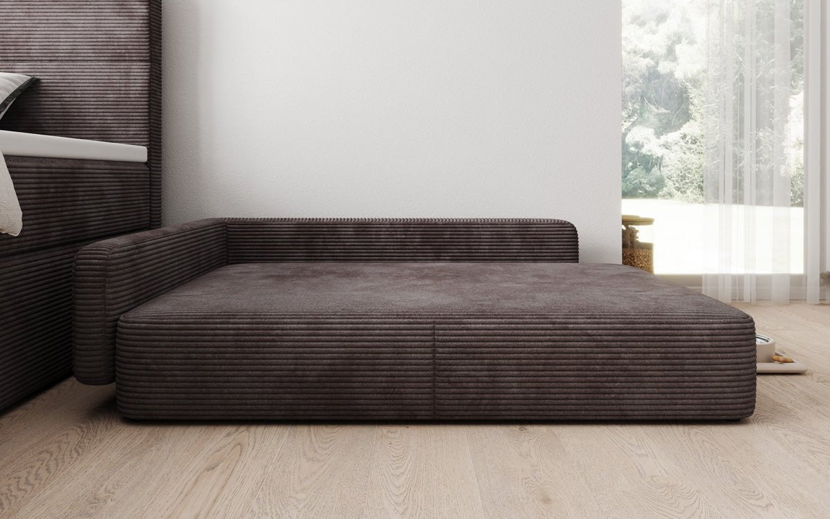 Hondensofa BelloCouch 100 × 120 cm in Ribstof