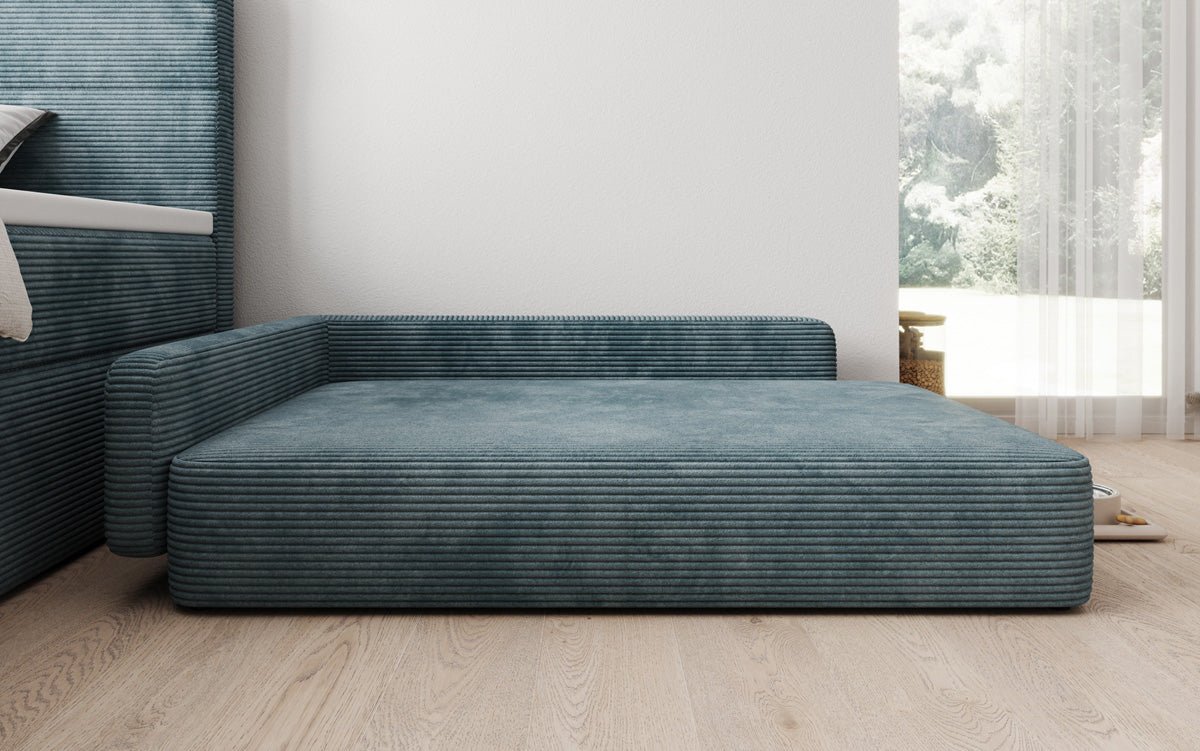 Hondensofa BelloCouch 100 × 120 cm in Ribstof