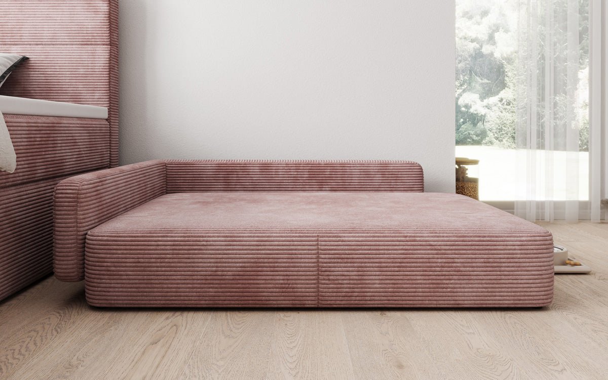 Hondensofa BelloCouch 100 × 120 cm in Ribstof