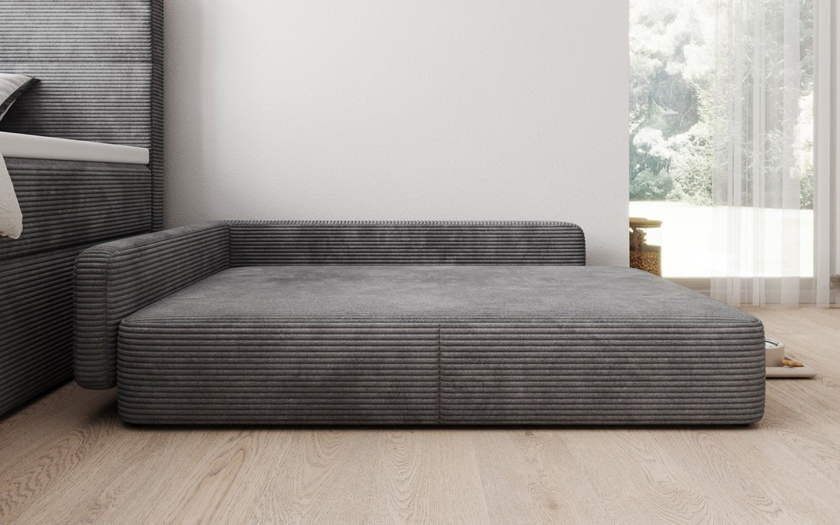 Hondensofa BelloCouch 100 × 120 cm in Ribstof