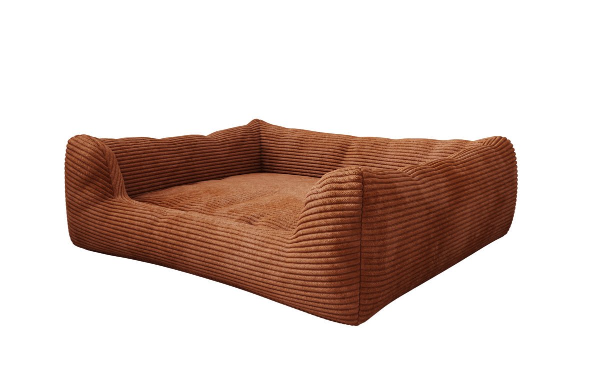 Hondenbed Cosmo 120 × 80 cm in Ribstof